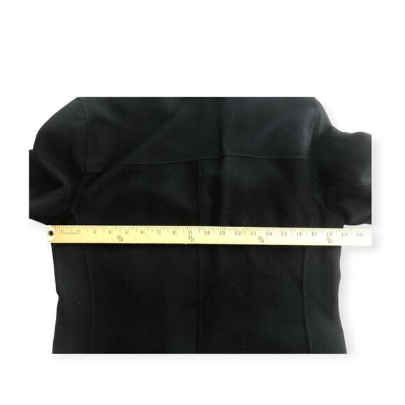 Vintage NWT DKNY black wool short coat/ jacket, size 8 - Picture 10 of 11